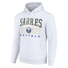Buffalo Sabres Starter Retro Graphic Pullover Hoodie Outlet