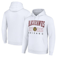 Chicago Blackhawks Starter Retro Graphic Pullover Hoodie Sale