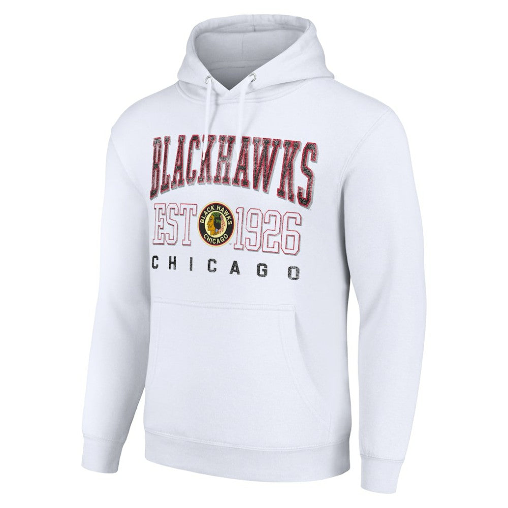Chicago Blackhawks Starter Retro Graphic Pullover Hoodie Sale