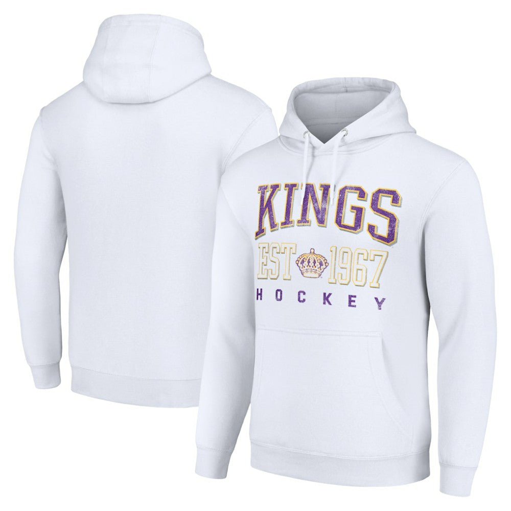 Los Angeles Kings Starter Retro Graphic Pullover Hoodie For Sale