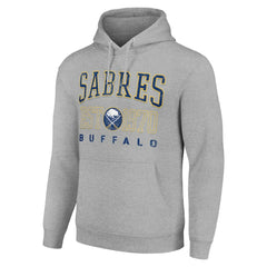 Buffalo Sabres Starter Retro Graphic Pullover Hoodie Discount