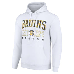 Boston Bruins Starter Retro Graphic Pullover Hoodie For Sale