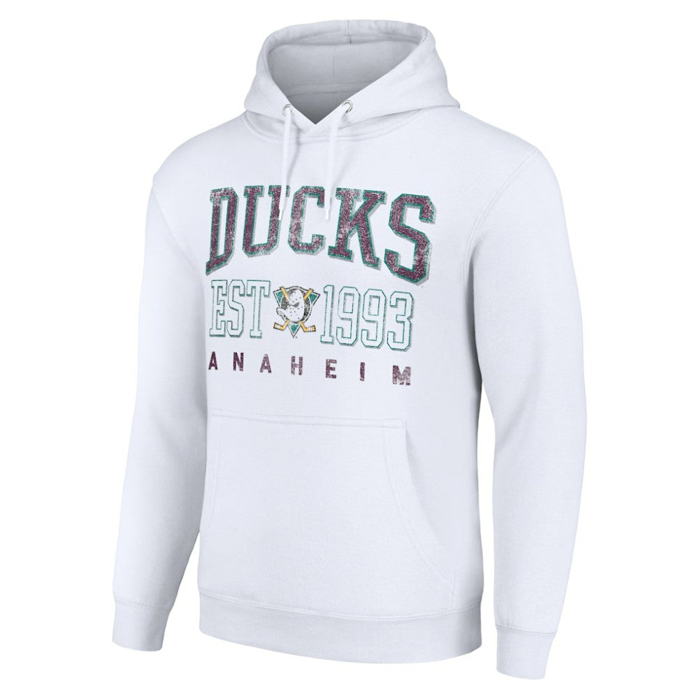 Anaheim Ducks Starter Retro Graphic Pullover Hoodie On Sale
