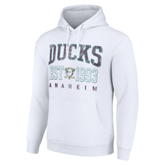 Anaheim Ducks Starter Retro Graphic Pullover Hoodie On Sale
