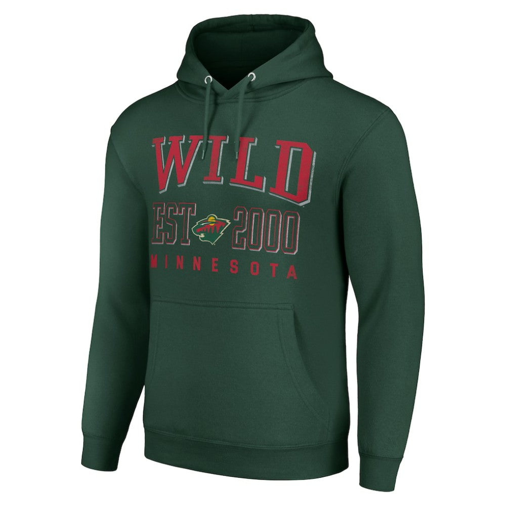 Minnesota Wild Starter Graphic Pullover Hoodie Outlet
