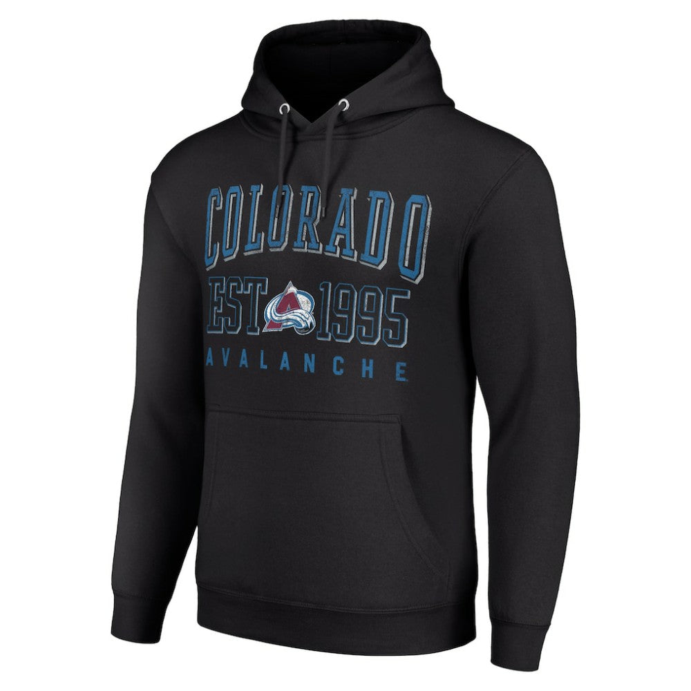 Colorado Avalanche Starter Graphic Pullover Hoodie On Sale
