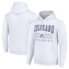 Colorado Avalanche Starter Graphic Pullover Hoodie Outlet