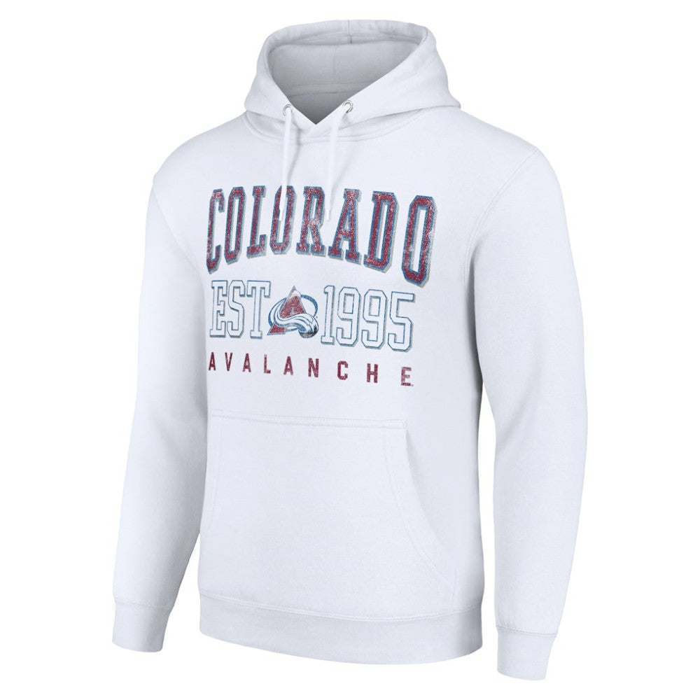 Colorado Avalanche Starter Graphic Pullover Hoodie Outlet