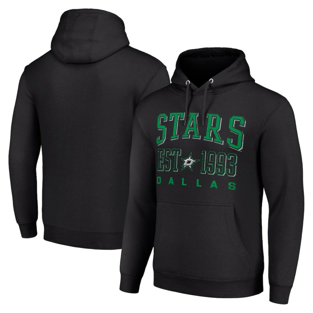 Dallas Stars Starter Graphic Pullover Hoodie Discount