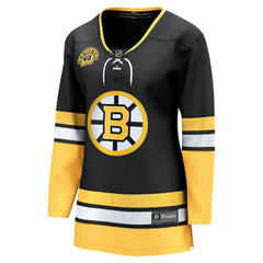 Boston Bruins Fanatics Women's Alternate 100th Anniversary Breakaway Jersey Sale