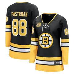 David Pastrnak Boston Bruins Fanatics Women's 100th Anniversary Breakaway Jersey Discount