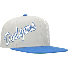 Los Angeles Dodgers Mitchell & Ness Knock Out Panel Snapback Hat | MLB Discount
