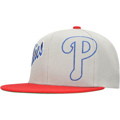 Philadelphia Phillies Mitchell & Ness Knock Out Panel Snapback Hat | MLB For sale