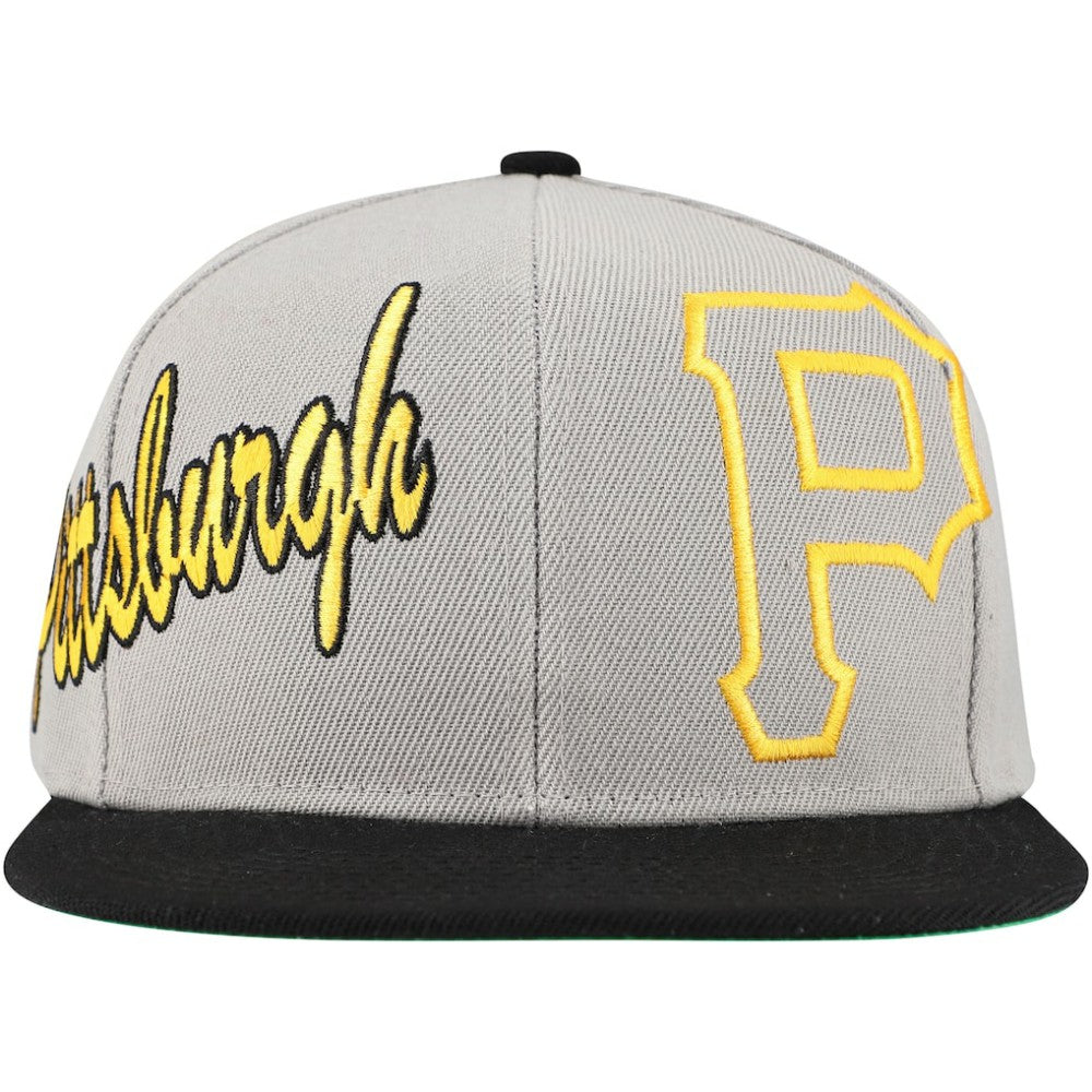 Pittsburgh Pirates Mitchell & Ness Knock Out Panel Snapback Hat | MLB New