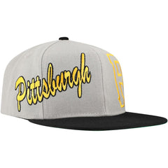 Pittsburgh Pirates Mitchell & Ness Knock Out Panel Snapback Hat | MLB New