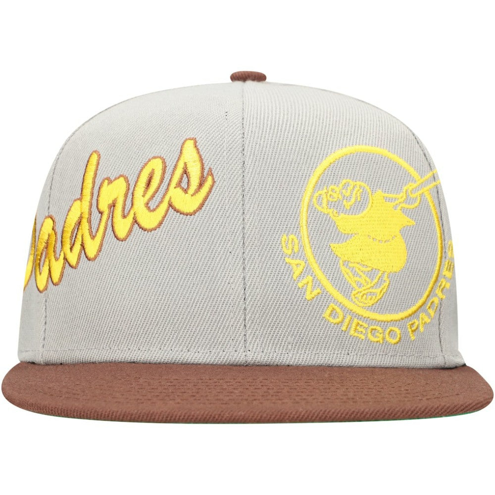 San Diego Padres Mitchell & Ness Knock Out Panel Snapback Hat | MLB Shop