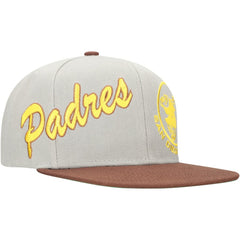 San Diego Padres Mitchell & Ness Knock Out Panel Snapback Hat | MLB Shop