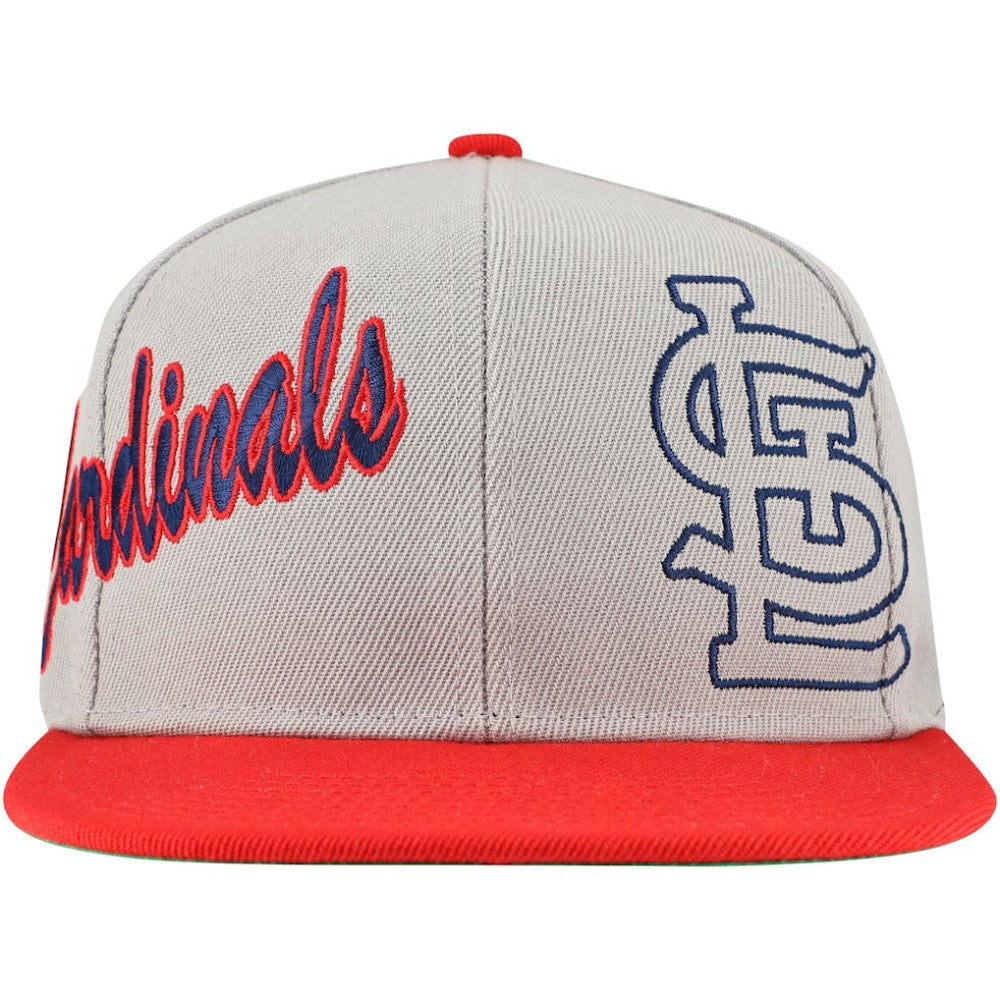 St. Louis Cardinals Mitchell & Ness Knock Out Panel Snapback Hat | MLB Online