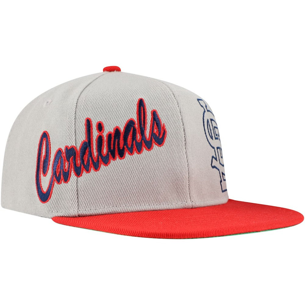 St. Louis Cardinals Mitchell & Ness Knock Out Panel Snapback Hat | MLB Online