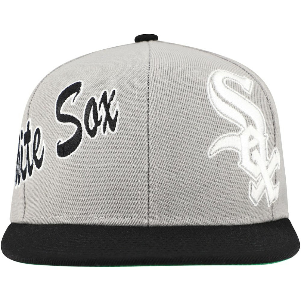 Chicago White Sox Mitchell & Ness Knock Out Panel Snapback Hat | MLB Outlet