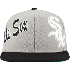 Chicago White Sox Mitchell & Ness Knock Out Panel Snapback Hat | MLB Outlet