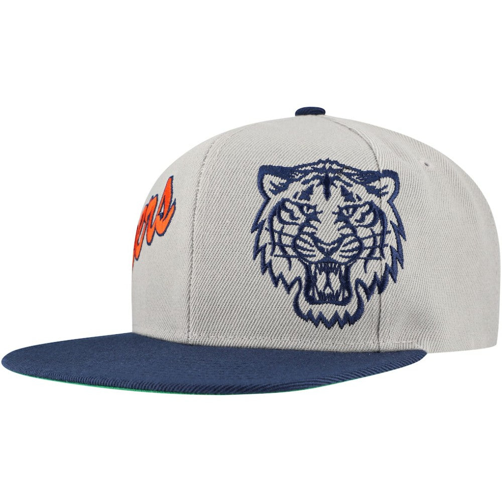 Detroit Tigers Mitchell & Ness Knock Out Panel Snapback Hat | MLB Outlet