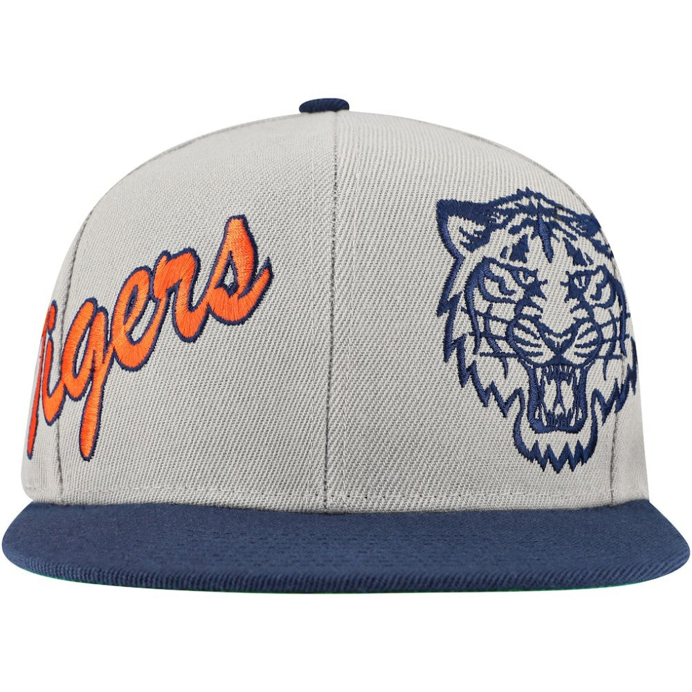 Detroit Tigers Mitchell & Ness Knock Out Panel Snapback Hat | MLB Outlet
