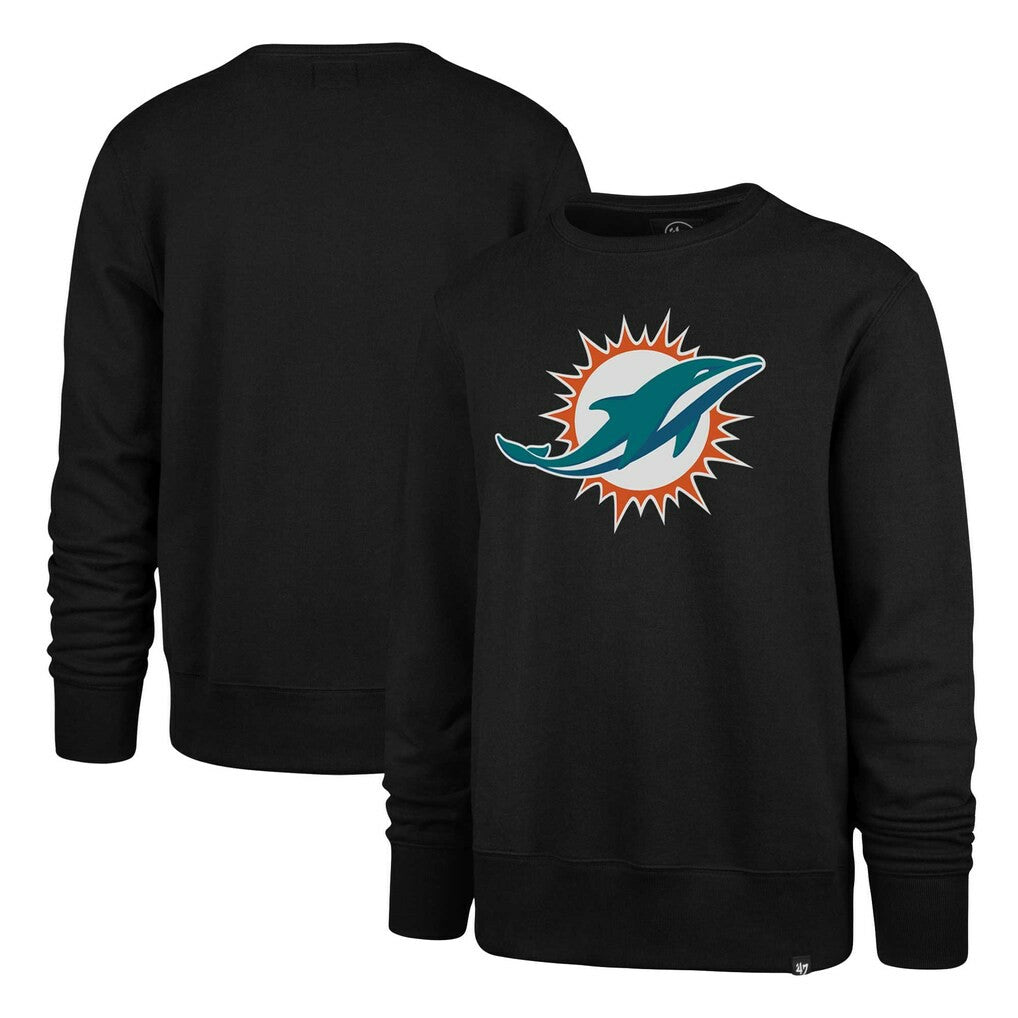 Miami Dolphins 47 brand '47 Imprint Headline Pullover Sweatshirt