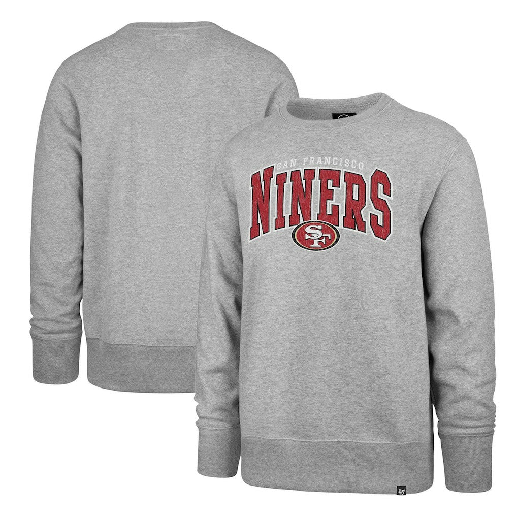 San Francisco 49ers 47 brand '47 Varsity Block Headline Pullover Sweatshirt