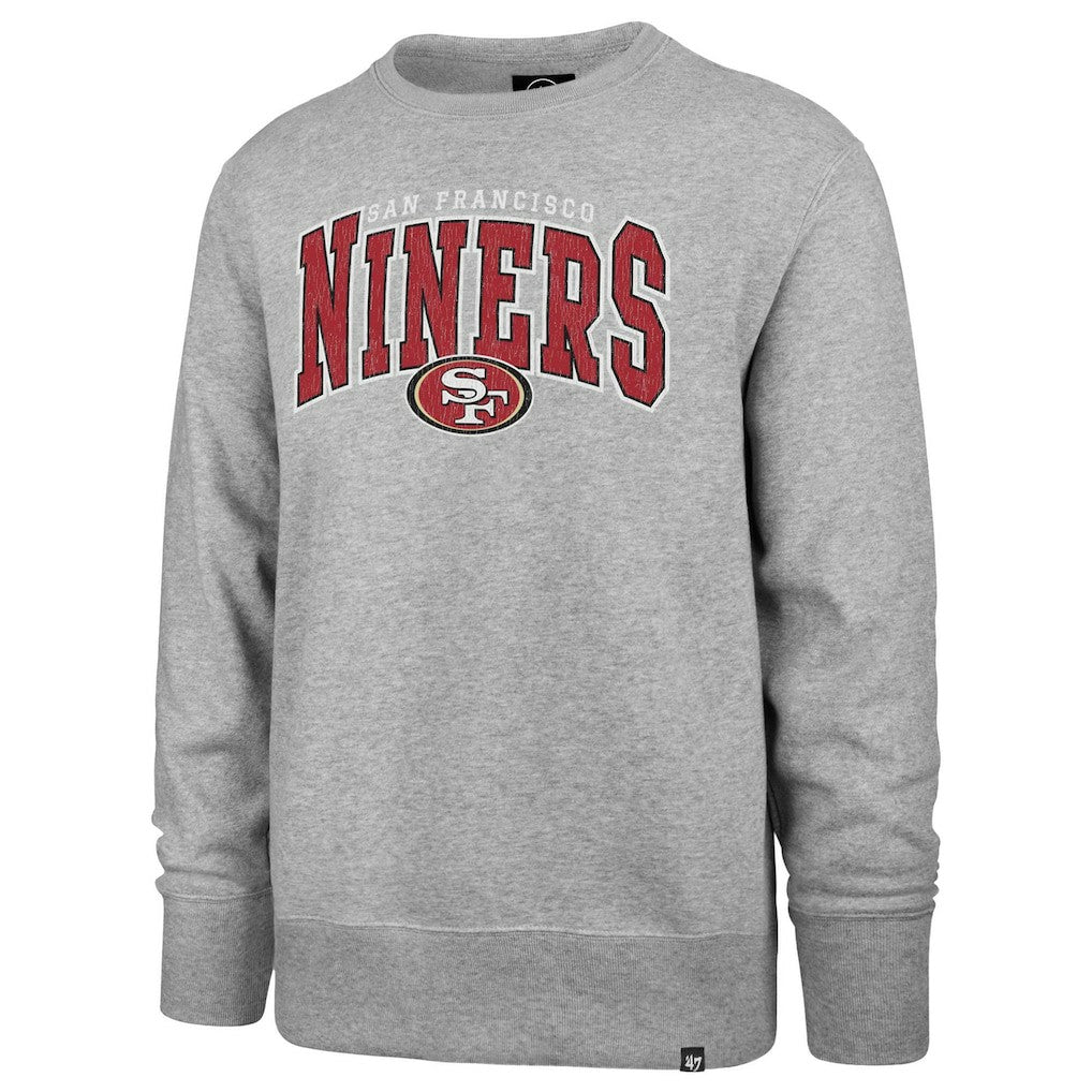 San Francisco 49ers 47 brand '47 Varsity Block Headline Pullover Sweatshirt