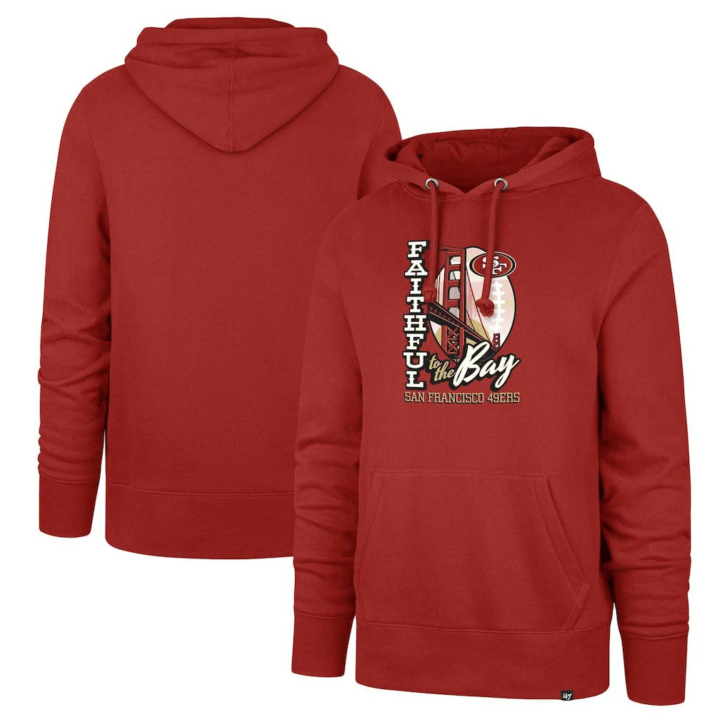 San Francisco 49ers 47 brand '47 Regional Headline Pullover Hoodie