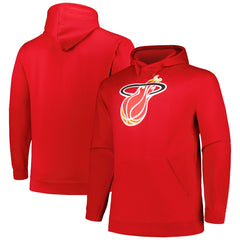Miami Heat Hardwood Classics Big & Tall Pullover Hoodie Outlet