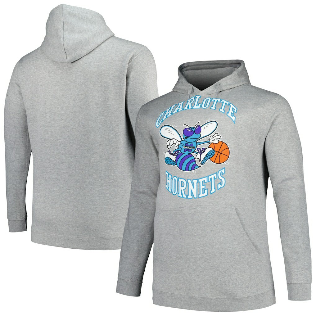 Charlotte Hornets Hardwood Classics Big & Tall Pullover Hoodie Online