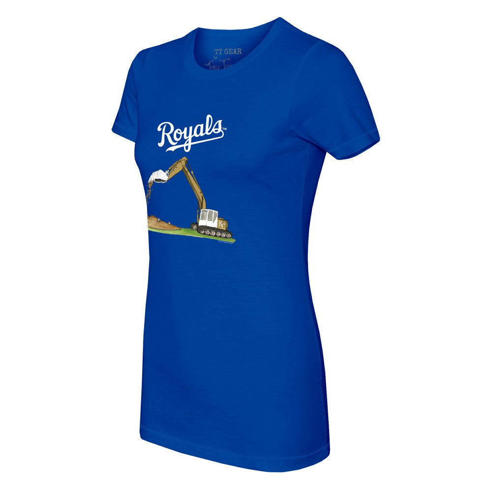 Kansas City Royals Tiny Turnip Women's Excavator T-Shirt | MLB For sale