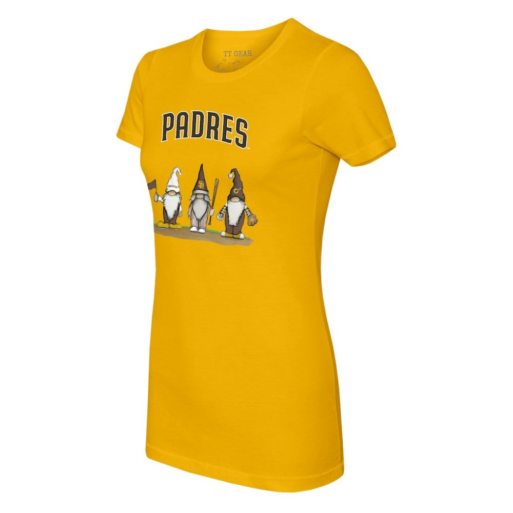 San Diego Padres Tiny Turnip Women's Gnomes T-Shirt | MLB New