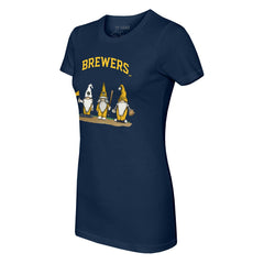 Milwaukee Brewers Tiny Turnip Women's Gnomes T-Shirt | MLB Discount
