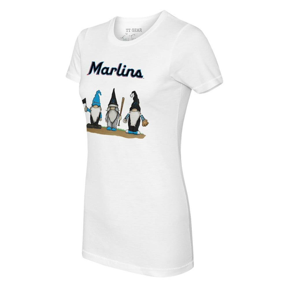 Miami Marlins Tiny Turnip Women's Gnomes T-Shirt | MLB Sale