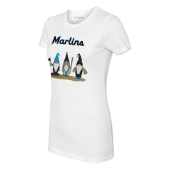 Miami Marlins Tiny Turnip Women's Gnomes T-Shirt | MLB Sale