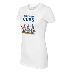 Chicago Cubs Tiny Turnip Women's Gnomes T-Shirt | MLB Sale