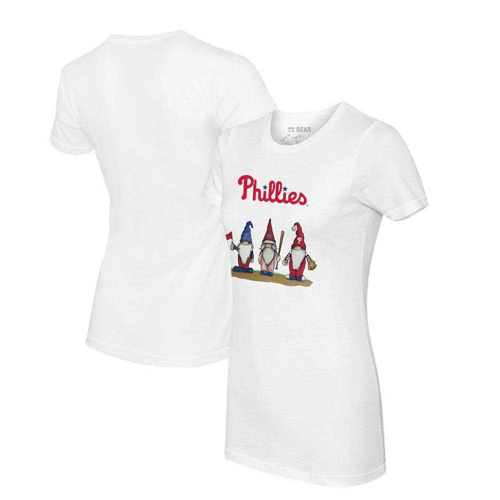 Philadelphia Phillies Tiny Turnip Women's Gnomes T-Shirt | MLB For sale