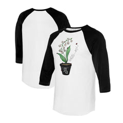 Chicago White Sox Tiny Turnip Unisex Lilies & Ladybugs 3/4-Sleeve Raglan T-Shirt | MLB Online