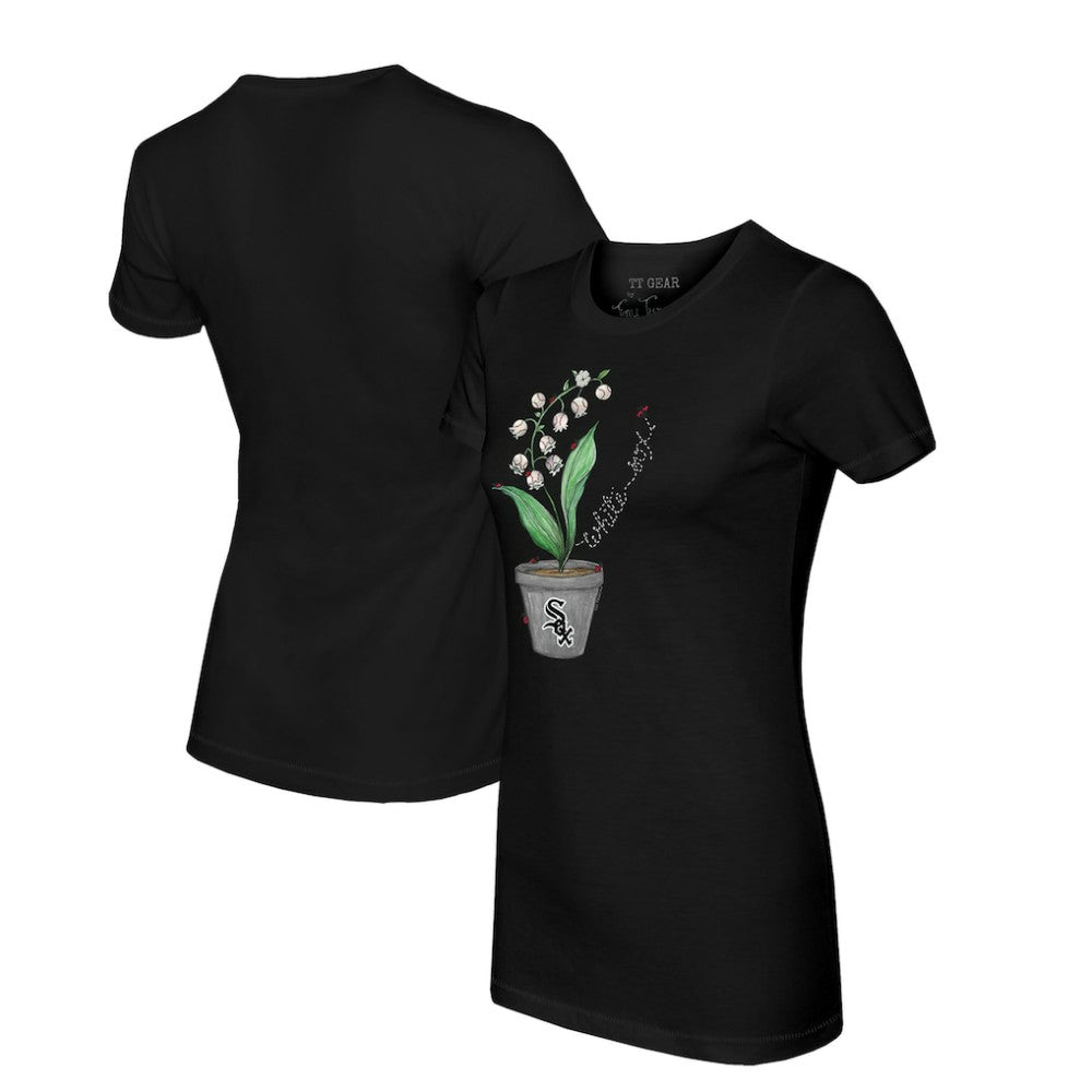 Chicago White Sox Tiny Turnip Women's Lilies & Ladybugs T-Shirt | MLB US