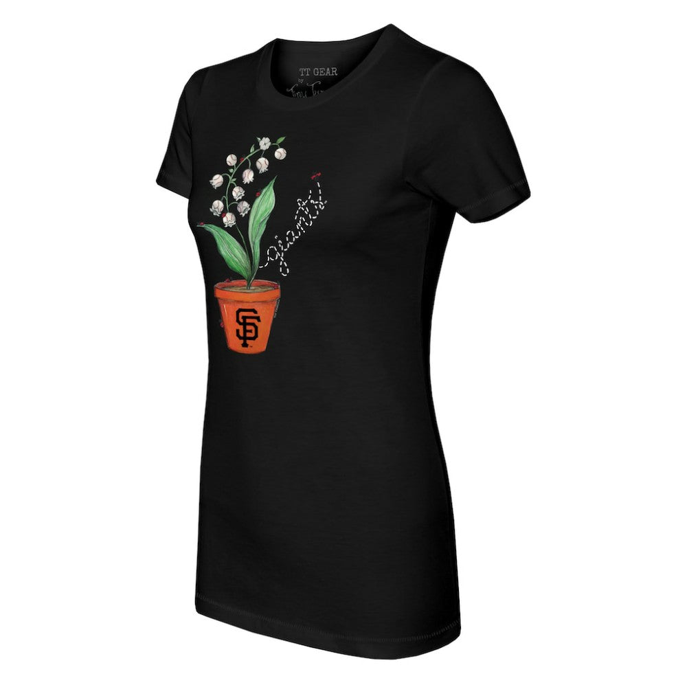 San Francisco Giants Tiny Turnip Women's Lilies & Ladybugs T-Shirt | MLB Shop