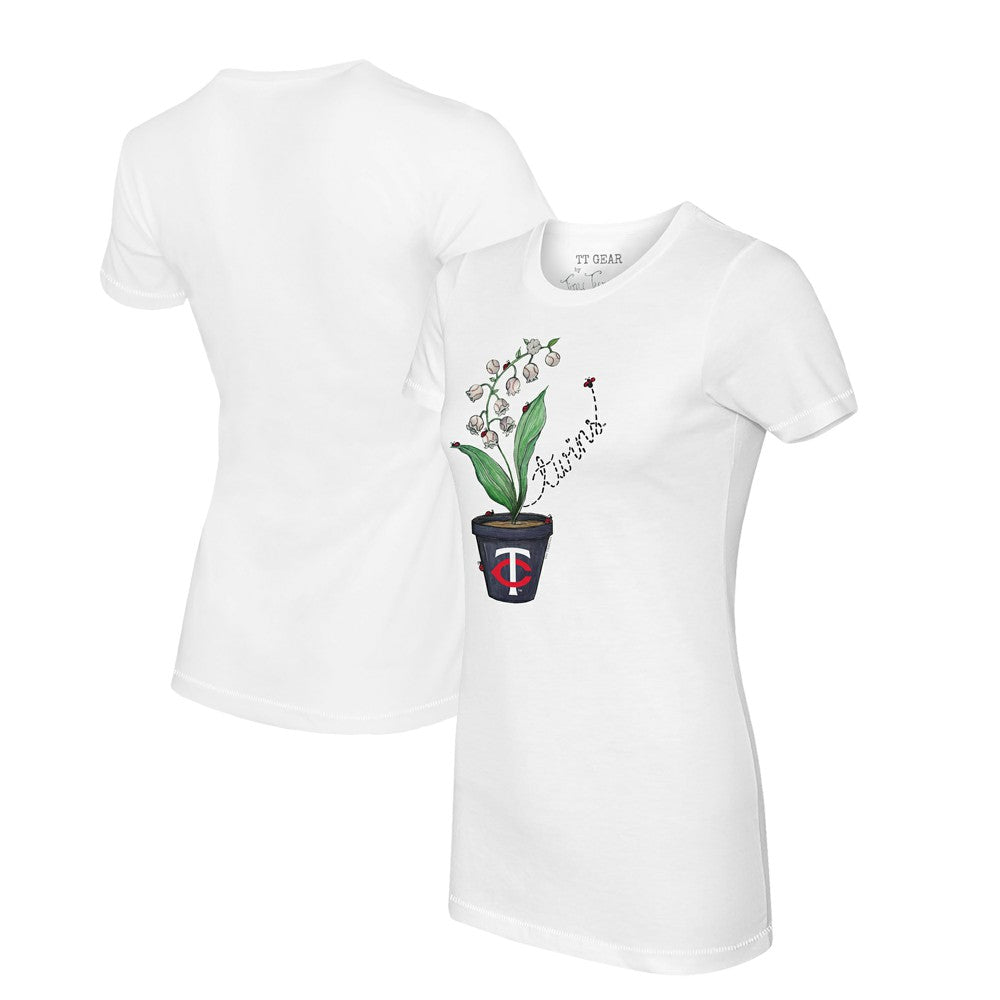 Minnesota Twins Tiny Turnip Women's Lilies & Ladybugs T-Shirt | MLB Online