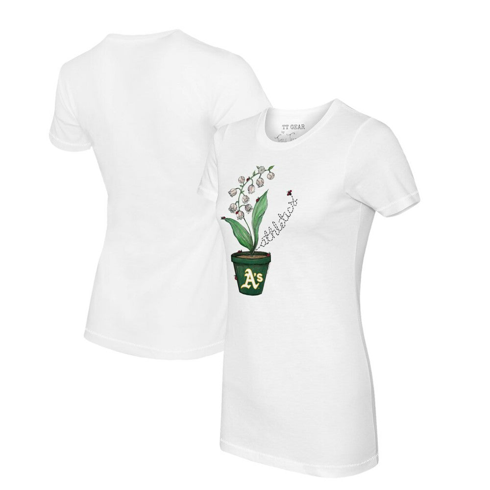 Athletics Tiny Turnip Women's Lilies & Ladybugs T-Shirt | MLB US