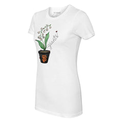San Francisco Giants Tiny Turnip Women's Lilies & Ladybugs T-Shirt | MLB On Sale