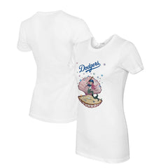 Los Angeles Dodgers Tiny Turnip Women's Mermaid T-Shirt | MLB Discount