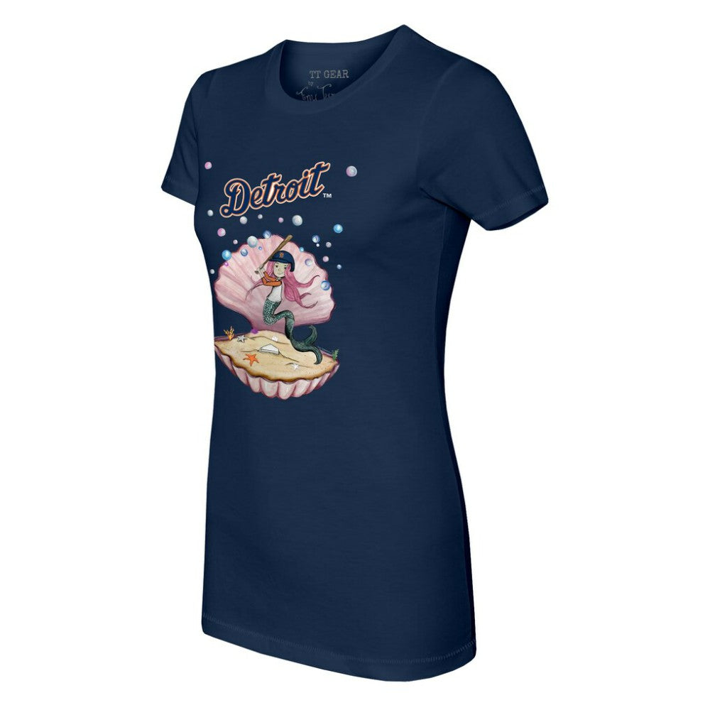 Detroit Tigers Tiny Turnip Women's Mermaid T-Shirt | MLB Outlet