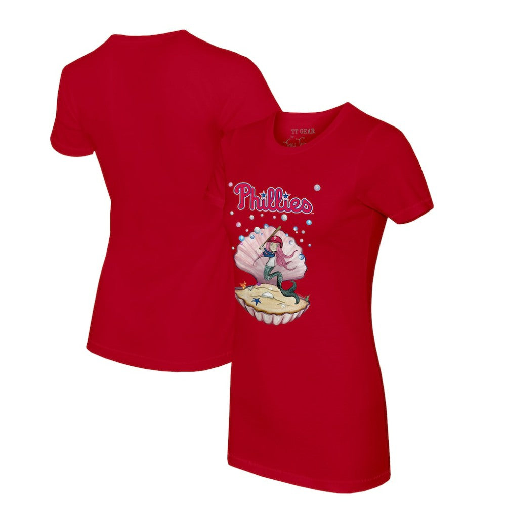 Philadelphia Phillies Tiny Turnip Women's Mermaid T-Shirt | MLB On Sale