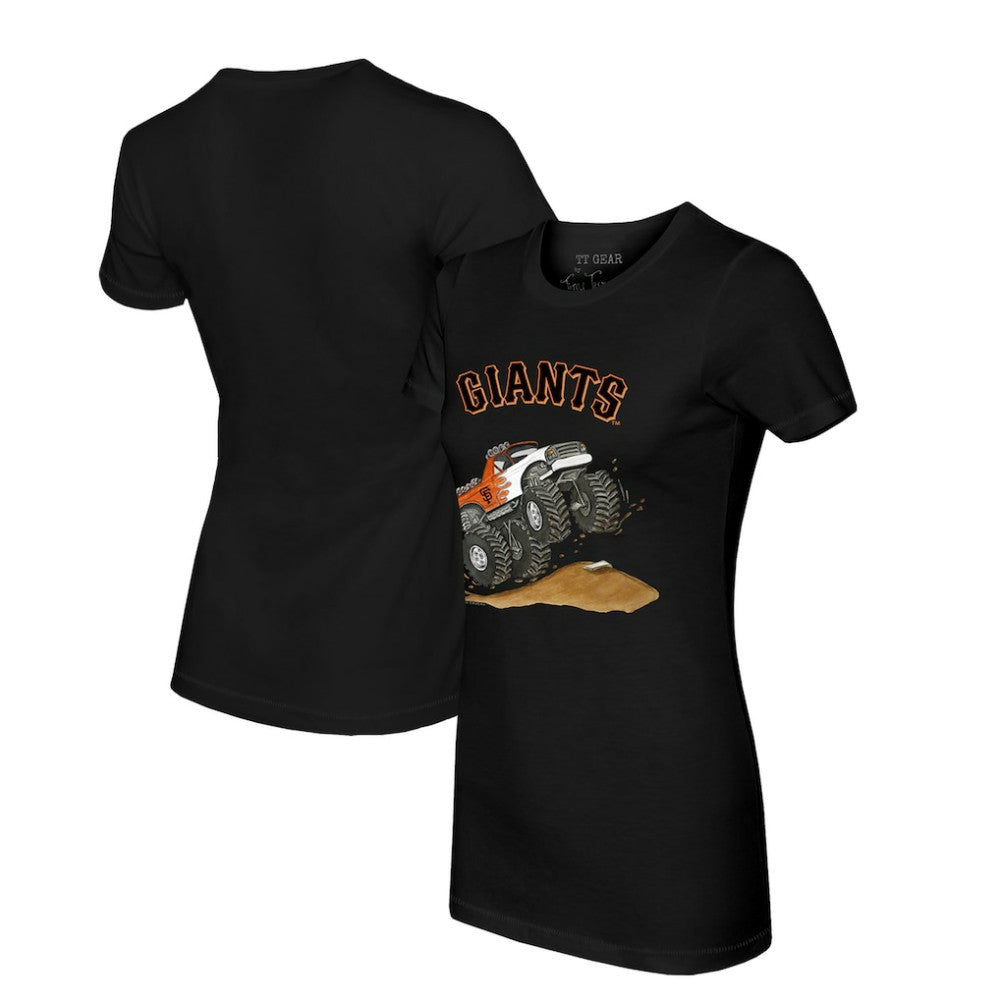 San Francisco Giants Tiny Turnip Women's Monster Truck T-Shirt | MLB Discount